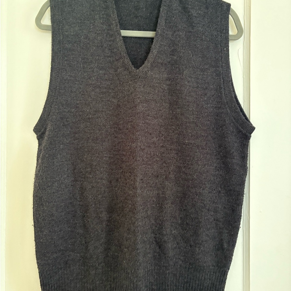 Vintage Wool Sweater Vest